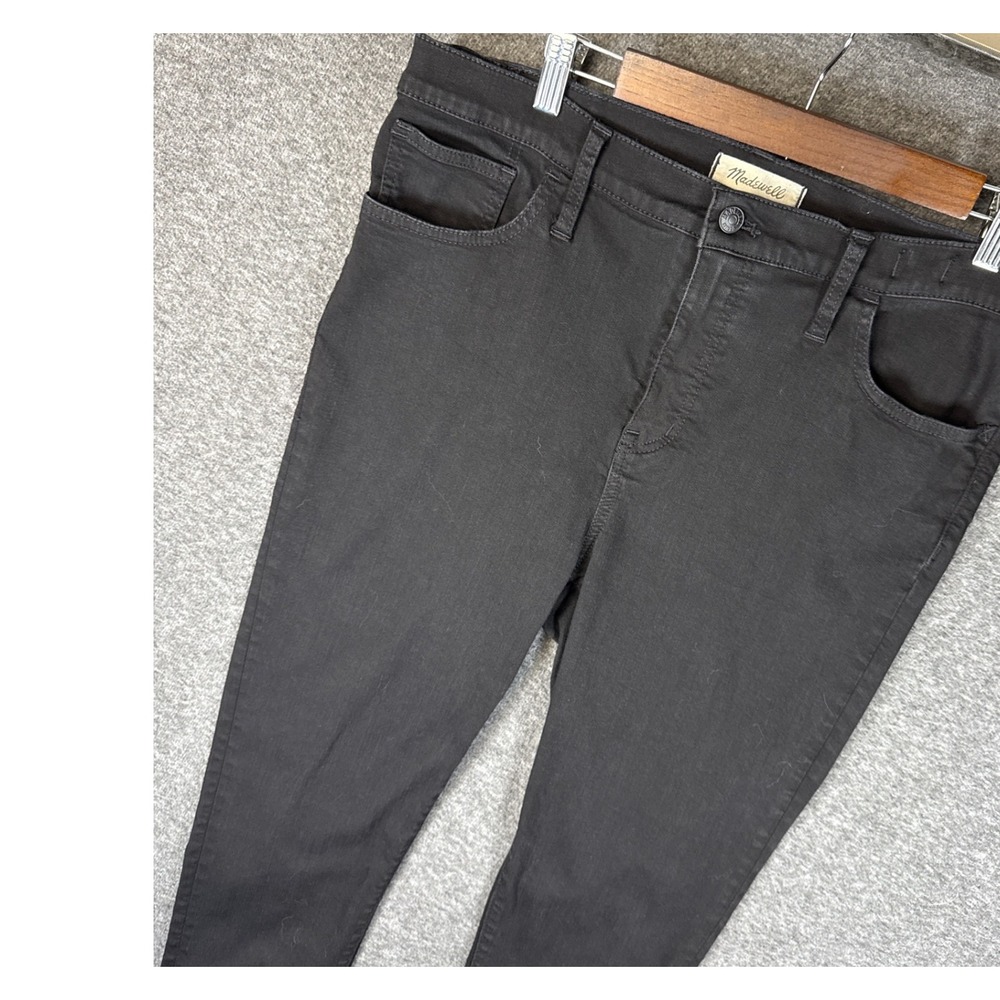 Madewell Roadtripper High Rise Blk Skinny Jeans Women Size 32 Academia Night Out